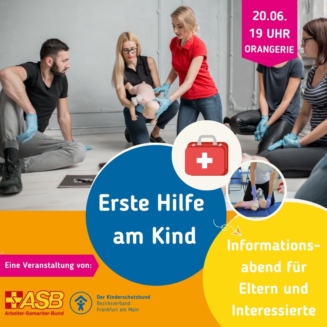 Informationsabend zum Thema „Erste Hilfe am Kind“