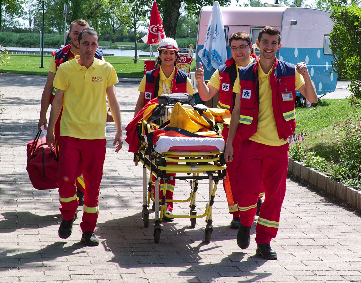 Europäische Rettungsdienste testen ihr Können