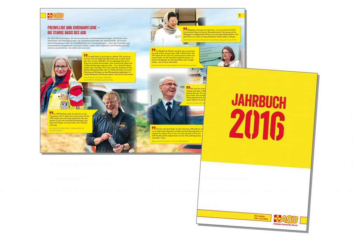 Das ASB-Jahrbuch 2016 ist da!