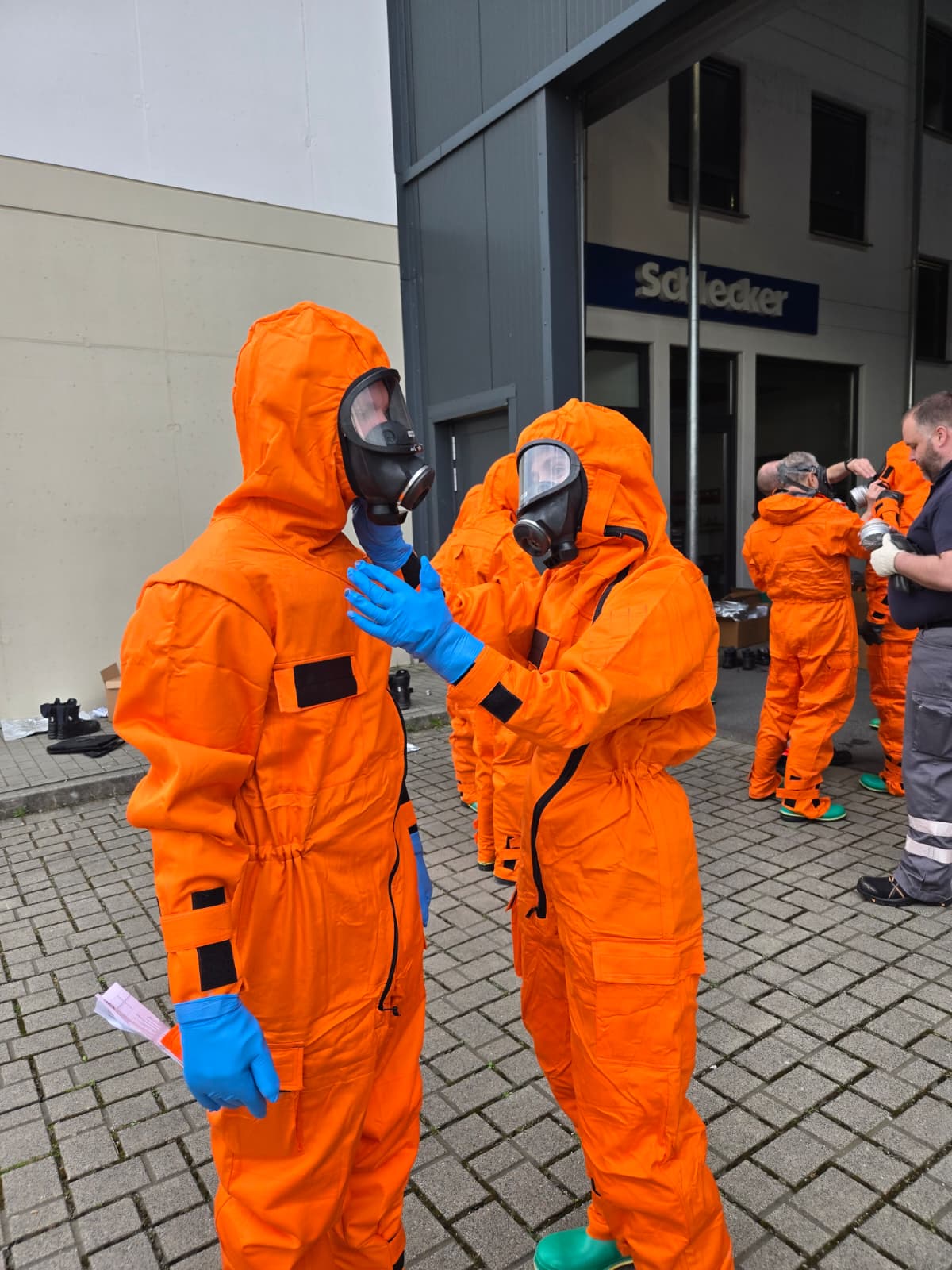 CBRN-Schulung